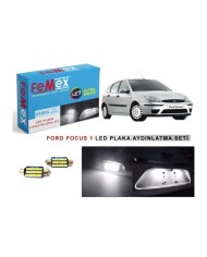 FORD FOCUS 1 LED PLAKA AYDINLATMA AMPUL SETİ FEMEX PARLAK BEYAZ