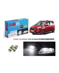 FORD COURİER LED PLAKA AYDINLATMA AMPUL SETİ FEMEX PARLAK BEYAZ