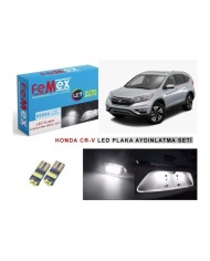 HONDA CR-V LED PLAKA AYDINLATMA AMPUL SETİ FEMEX PARLAK BEYAZ