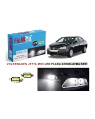 VW JETTA MK5 LED PLAKA AYDINLATMA AMPUL SETİ FEMEX PARLAK BEYAZ