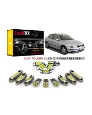 Seat Toledo 2 LED İç Aydınlatma Ampul Seti FEMEX Parlak Beyaz