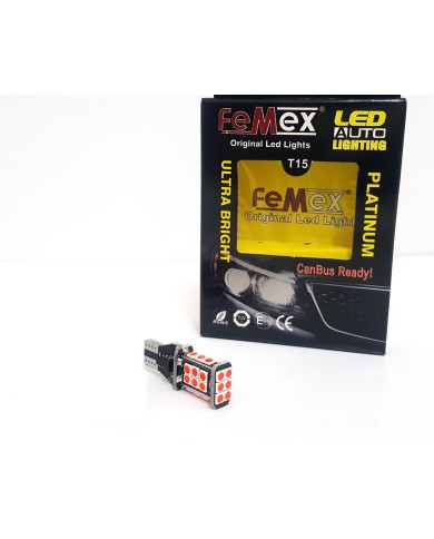 Toyota Corolla (2013-2017) Stop ve 3. Stop Led Ampulleri Femex Kırmızı Renk