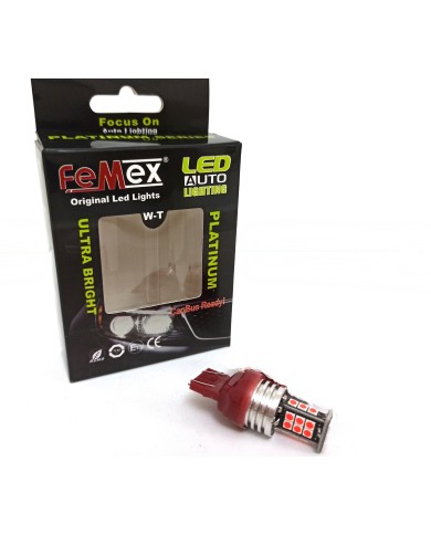 Honda Civic FB7  Led Ampul Femex Kırmızı Renk 1 Adet