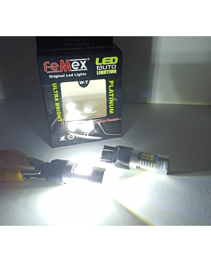 Opel Corsa D LED Gündüz Aydınlatma Ampulu Beyaz FEMEX Platinum T20