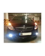 Opel Corsa D LED Gündüz Aydınlatma Ampulu  Turuncu FEMEX T20