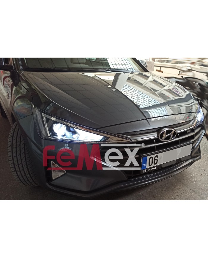 Hyundai Elantra Led Gündüz Far Aydınlatma Ampulu FEMEX Platinum