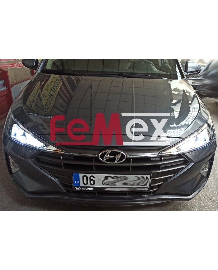 Hyundai Elantra Led Gündüz Far Aydınlatma Ampulu FEMEX Platinum