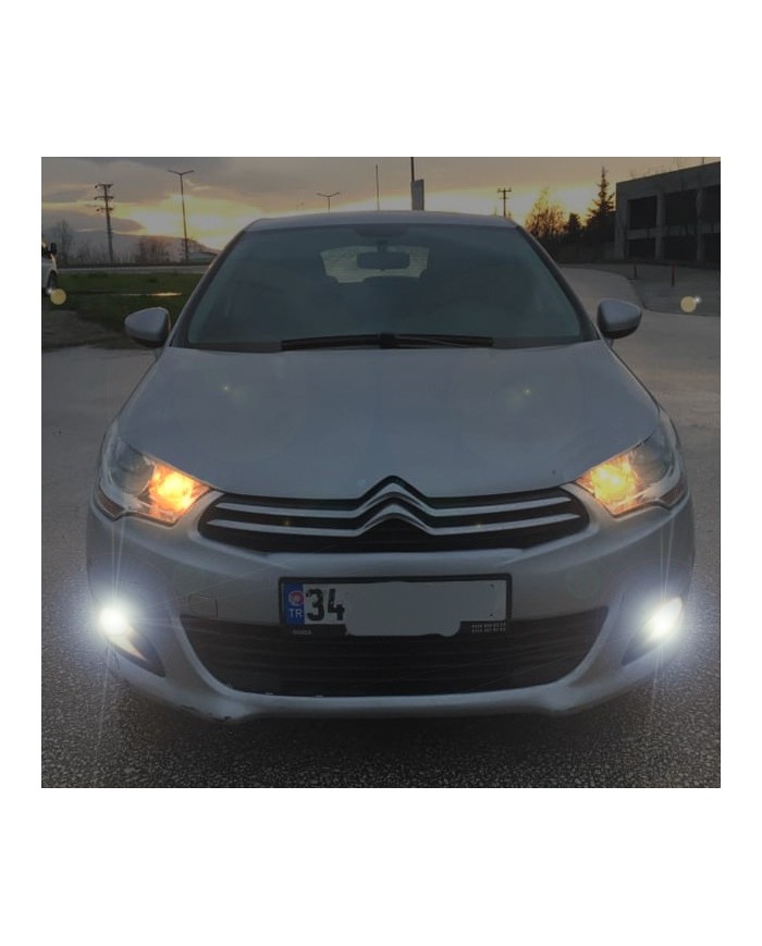 Citröen C4 Led Gündüz Aydınlatma Ampulu FEMEX Turuncu P21W