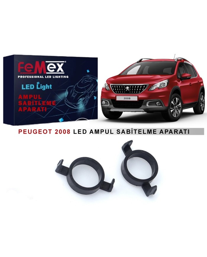 Peugeot 2008 Araçlar için Kısa Far Tutucu Led Ampul Sabitleme Aparatı