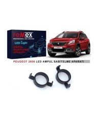 Peugeot 2008 Araçlar için Kısa Far Tutucu Led Ampul Sabitleme Aparatı