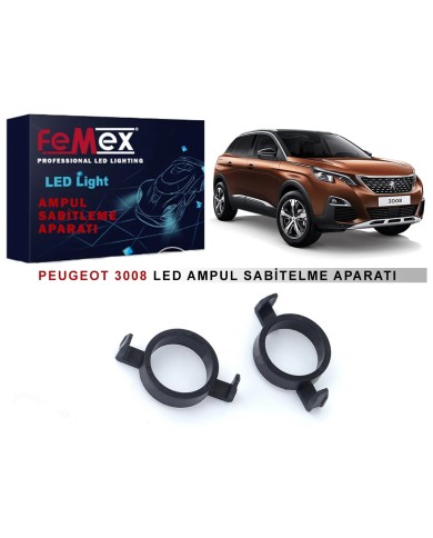 Peugeot 3008 Araçlar için Kısa Far Tutucu Led Ampul Sabitleme Aparatı