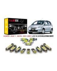 Honda Jazz 2001-2007 1. Nesil LED İç Aydınlatma Ampul Seti FEMEX Parlak Beyaz
