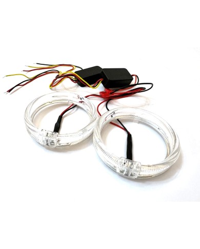 Angel Halka CREE Chipset 85mm Beyaz Turuncu Sinyal Modlu