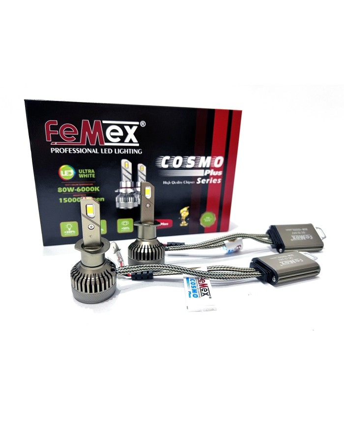 Femex Cosmo Plus Csp D-Force H1 Led Xenon Led Headlight