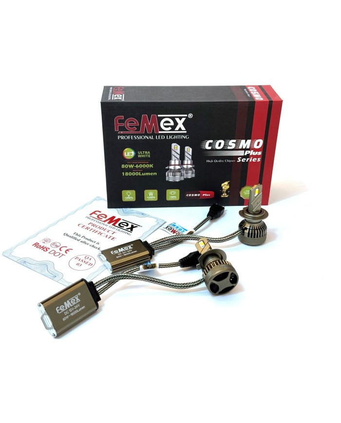 FEMEX Cosmo Plus Csp D-Force H7 Led Xenon Led Headlight