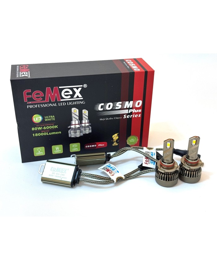 FEMEX Cosmo Plus Csp D-Force HB3 9005 Led Xenon Led Headlight