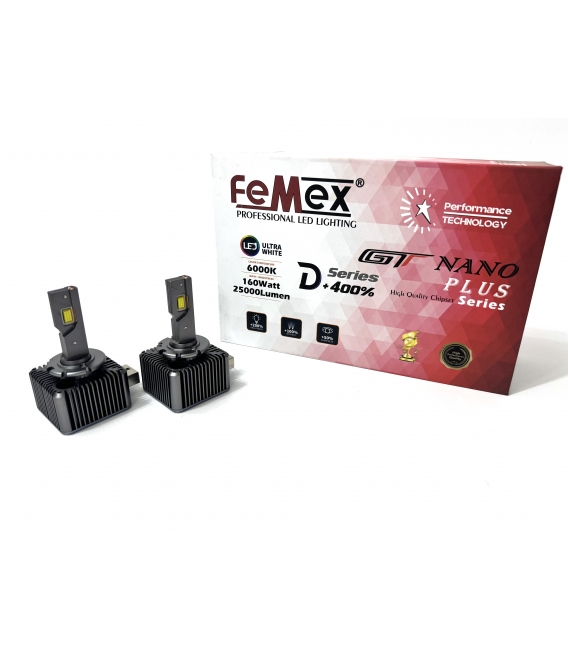 FEMEX GT Nano Plus D1S D Serisi Tak Çalıştır CSP Led