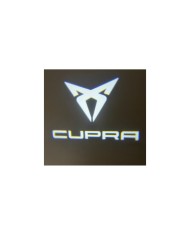 Cupra Araçlar İçin Pilli Yapıştırmalı Kapı Altı Led Logo