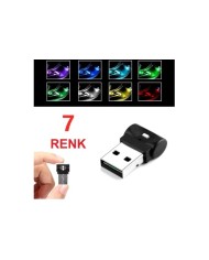 USB Disco Abiyans Led 7 Renkli Mini Led 8cm