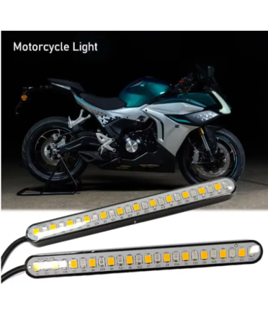 24 Smd Led Çakarlı Stop  Kayar sinyal 10cm