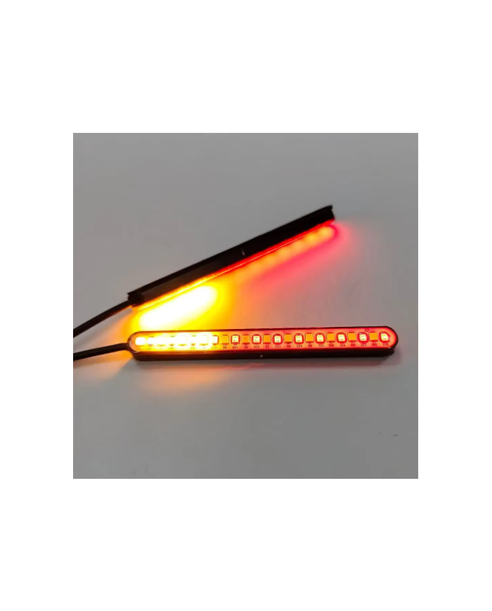 24 Smd Led Çakarlı Stop  Kayar sinyal 10cm