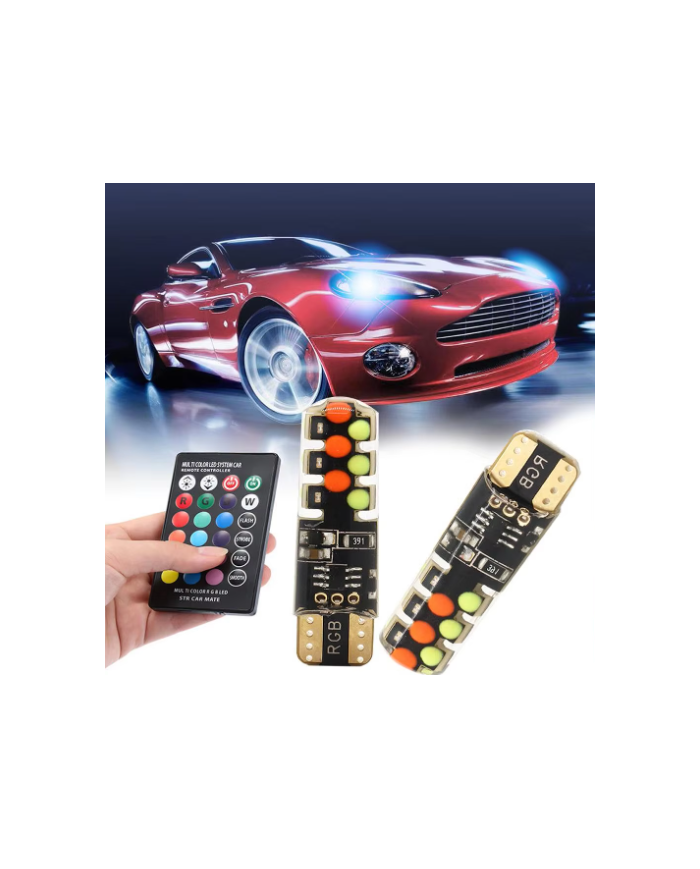 Universal T10 1smd Mini Turuncu Led Ampul 10lu Paket