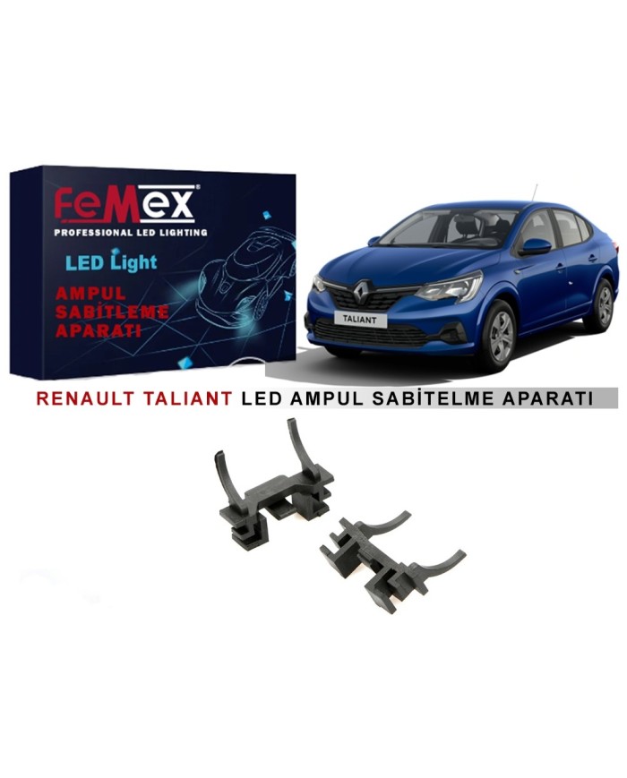 Renault Talıant H7 Led Ampul Kısa Far Tutucu Sabitleme Aparatı