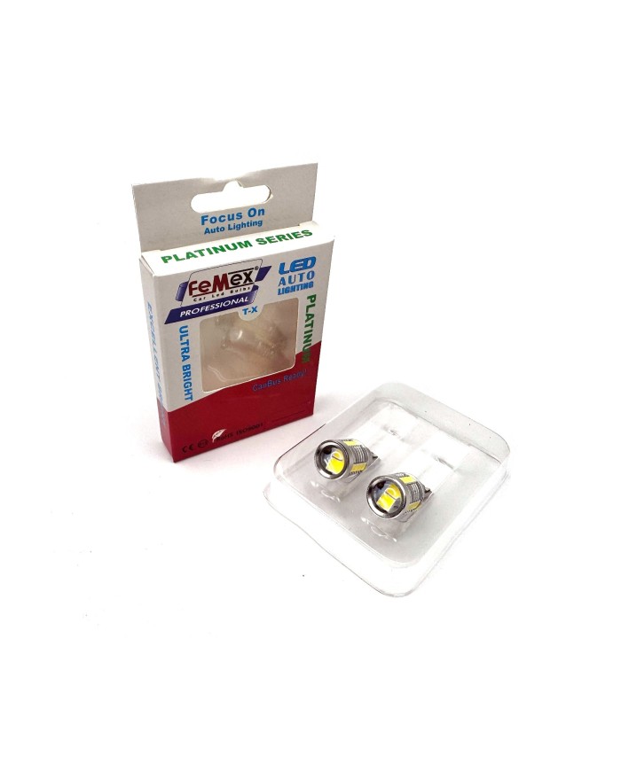 FEMEX Mercekli T15 W16W 3035 Chip 18smd Beyaz 10W Led Ampul