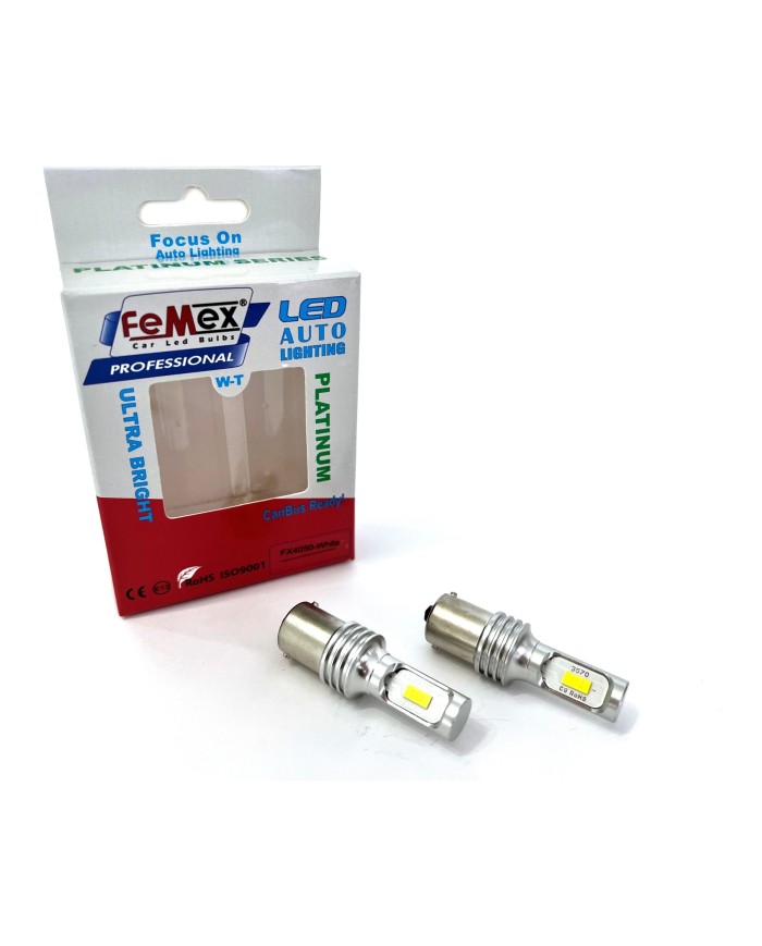 Volkswagen Jetta MK6 Beyaz Led Gündüz Far Aydınlatma Ampulu FEMEX P21W