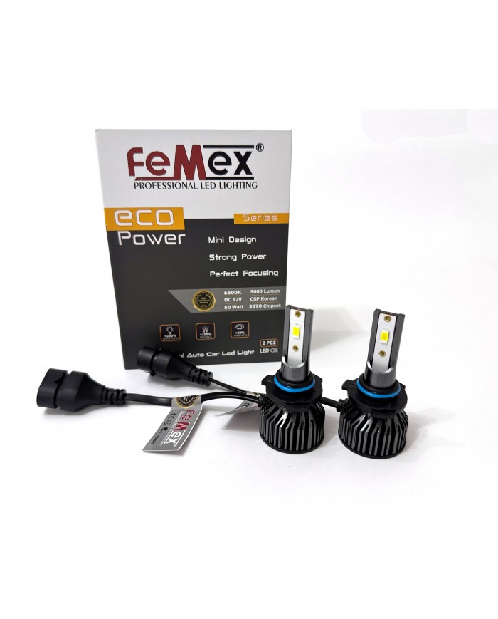 Toyota Corolla 2002-2007 Led Xenon Sis Far Aydınlatma Ampulu FEMEX EcoPower