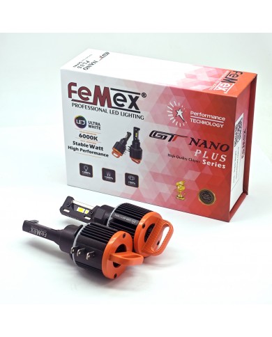 Femex Gt Nano Plus H15 Led Far Ampul Turuncu Gündüz Ledli Led Headlight