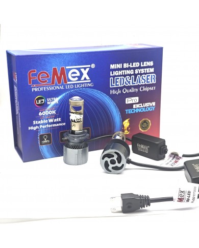 Femex H7 Pro Exclusive Mini Bi-Led Csp Lextar Chip 45w