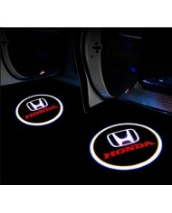 Honda 2 Araçlar İçin Mesafe Sensörlü  Fotoselli Pilli Yapıştırmalı Kapı Altı Led Logo