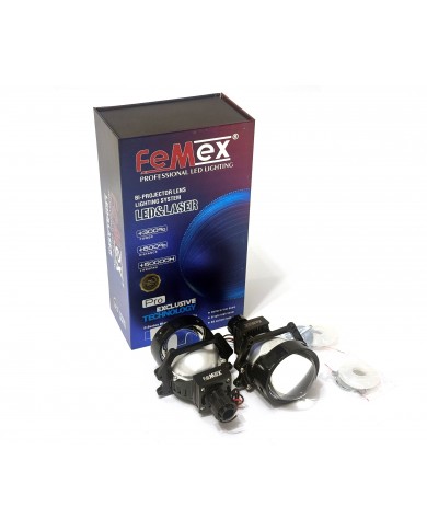 Femex P50 Bi-Led Projektör Far İçi Led Mercek 3,0 Inc High Power Kısa Uzun Birlikte