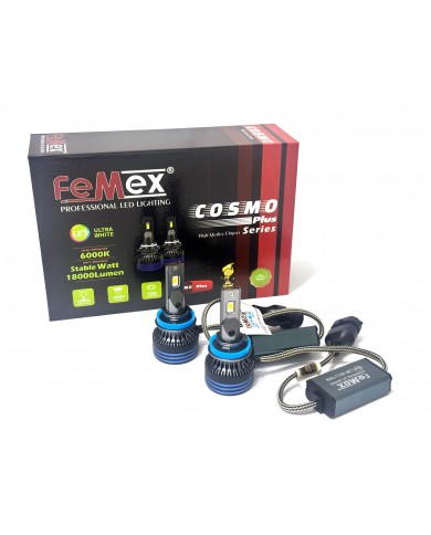 FEMEX COSMO PLUS H8/11 Yeni Nesil Güçlendirilmiş Led Far Xenon Led Headlight