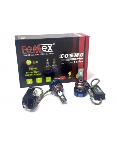 FEMEX COSMO PLUS HIR2 9012 Yeni Nesil Güçlendirilmiş Led Far Xenon Led Headlight