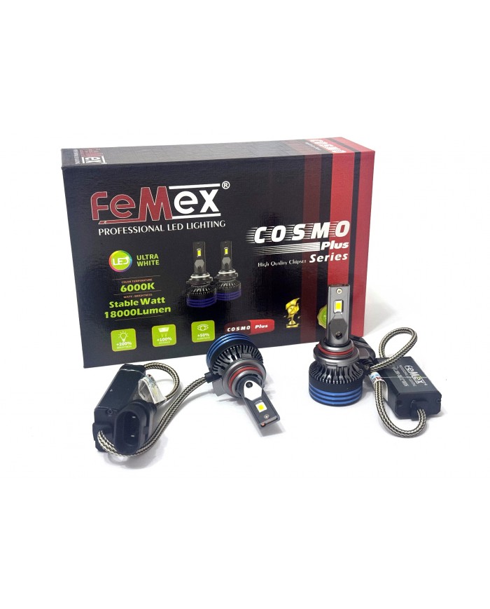 FEMEX COSMO PLUS HIR2 9012 Yeni Nesil Güçlendirilmiş Led Far Xenon Led Headlight