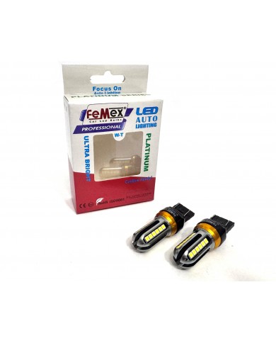 FEMEX Platinum T20 NoN-Direction 7440/7443 15W Tek Duy/Çift Duy Beyaz