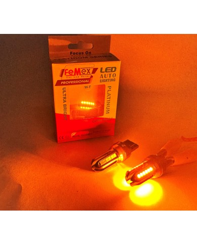 FEMEX Platinum T20 NoN-Direction 7440/7443 15W Tek Duy/Çift Duy Turuncu