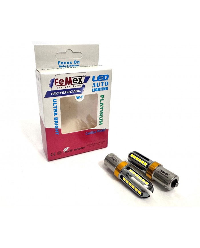 FEMEX Platinum P21W 1156 15W Tek Duy Beyaz Led Ampul