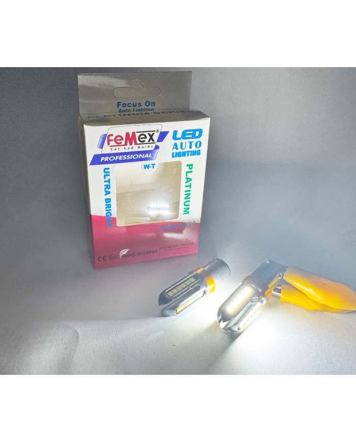 FEMEX Platinum P21W 1156 15W Tek Duy Beyaz Led Ampul