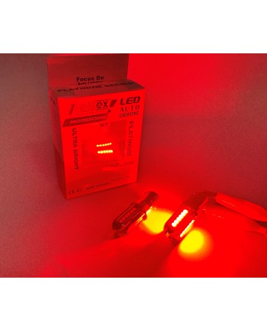 FEMEX Platinum P21W 1157 15W Çift Duy Kırmızı Led Ampul