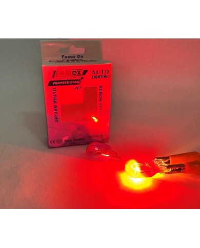 FEMEX Diadem Kırmızı T20 W21W 7440/7443 Tek Duy/Çit Duy Stop Fren Aydınlatma