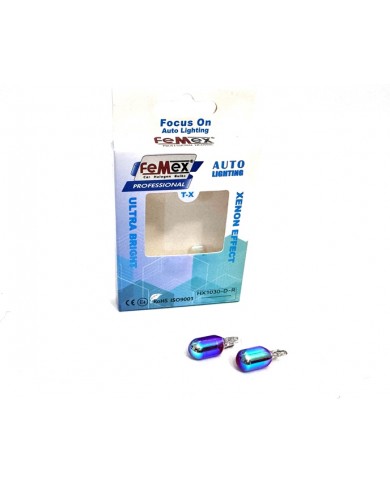 FEMEX Diadem Kırmızı T10 W5W Stop&Park Aydınlatma