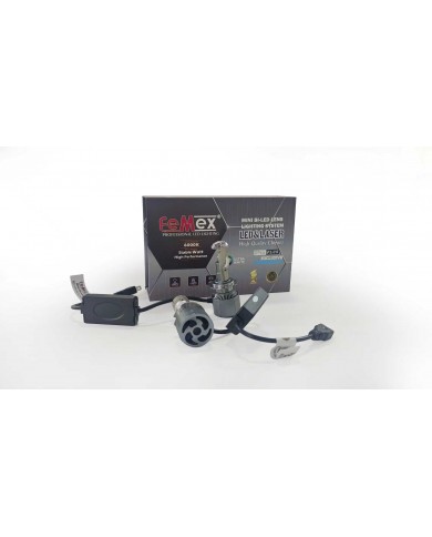 FEMEX Yenilenmiş Pro PLUS EXCLUSIVE Technology CSP LEXTAR Chipset H7 Mini Bi-Led Kendinden Mercekli Performans