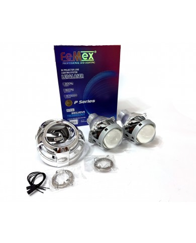 Femex Bi-Xenon Far İçi Hella Mercek 3,0 Inc Far Merceği H7 Led Xenon Uyumlu